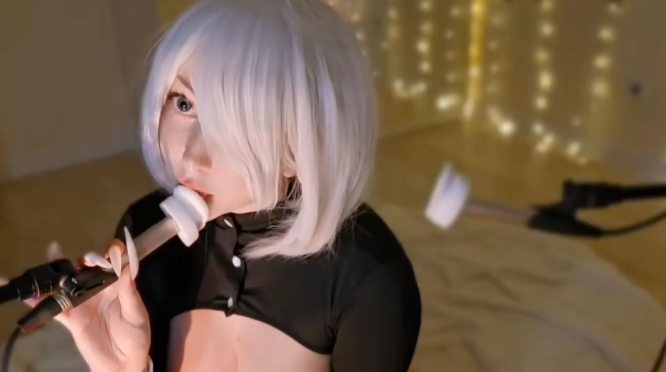 Lyrica白衣南半球舔耳助眠-[395M/14分钟]